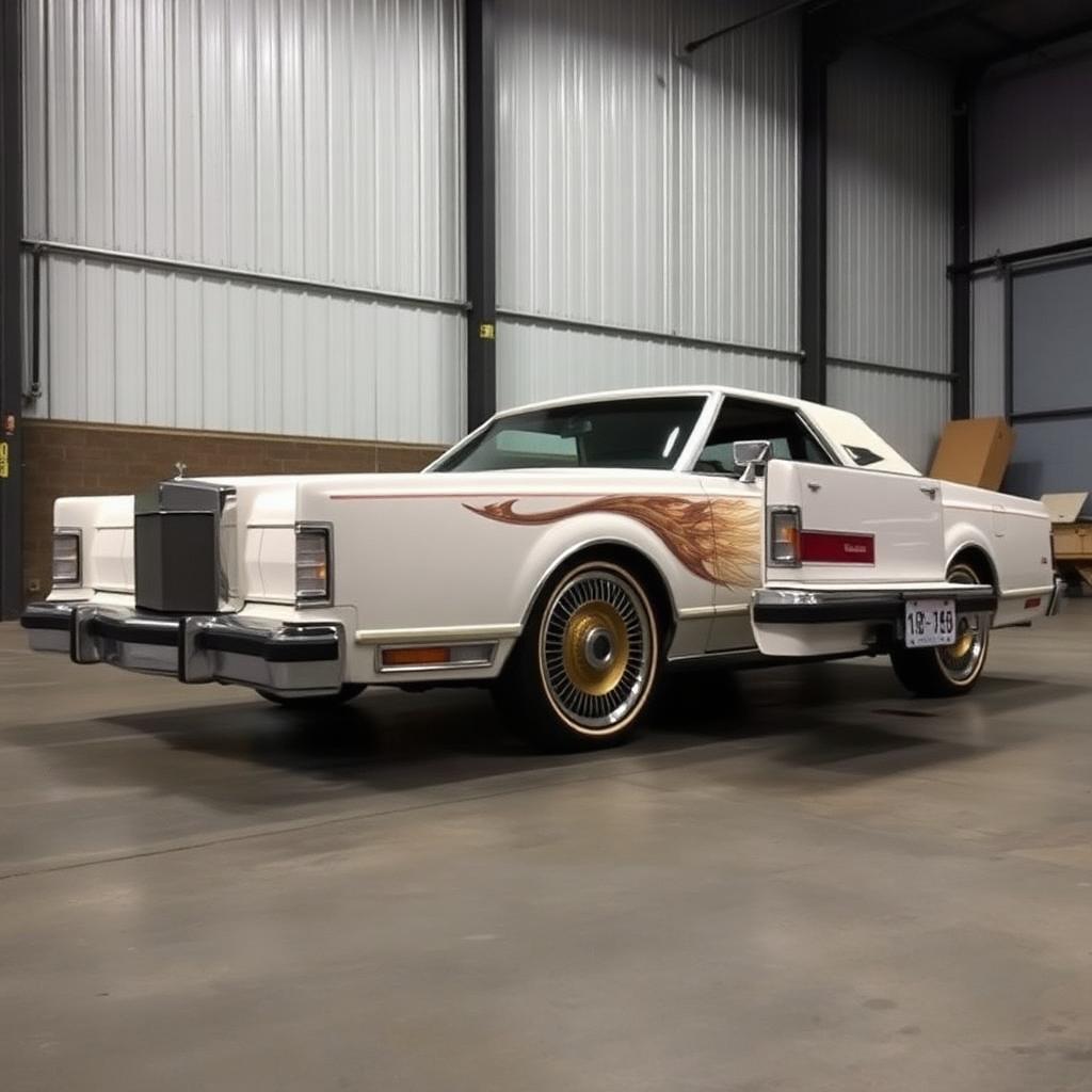 '79 Mark V pearl w/ mural