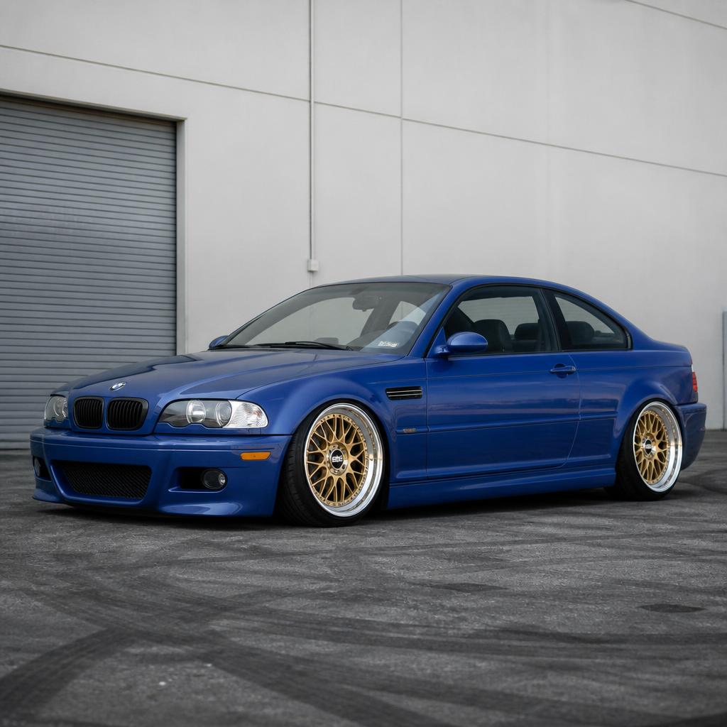 E46 M3 on BBS LM